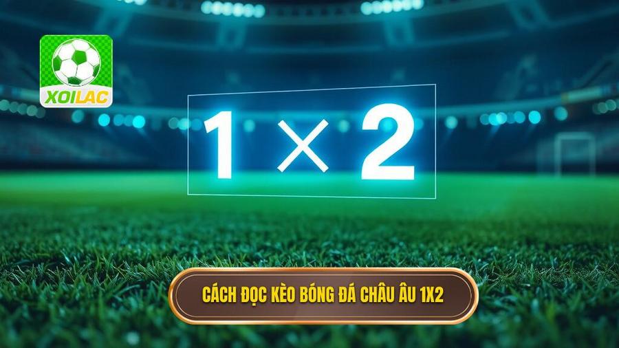 Chi tiết cách đọc kèo bóng đá châu Âu (Ký hiệu 1x2)