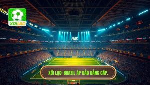 Brazil pressing cực mạnh từ đầu trận: Nghệ thuật quân sự trên thảm cỏ xanh