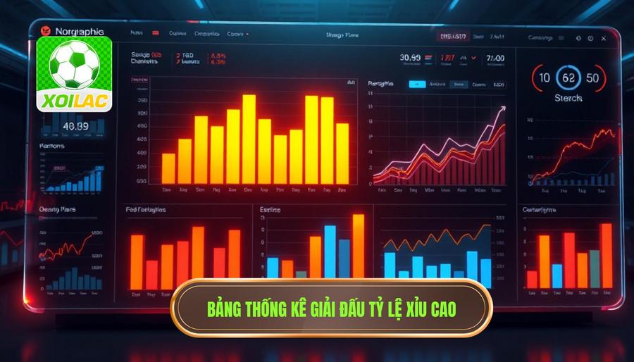 Bảng thống kê các giải đấu có tỷ lệ về xỉu cao