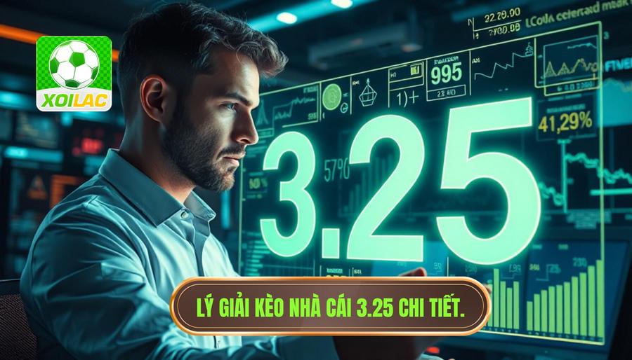 Phân tích sâu: Tại sao nhà cái đưa ra con số 3.25?